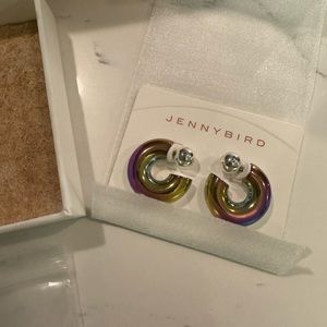 Jenny Bird 70s Wave Hoop - Holographic